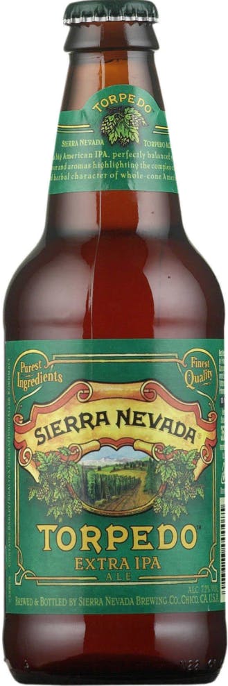 SIERRA NEVADA torpedo pale ale LOGO PATCH iron on craft beer brewery brewing 