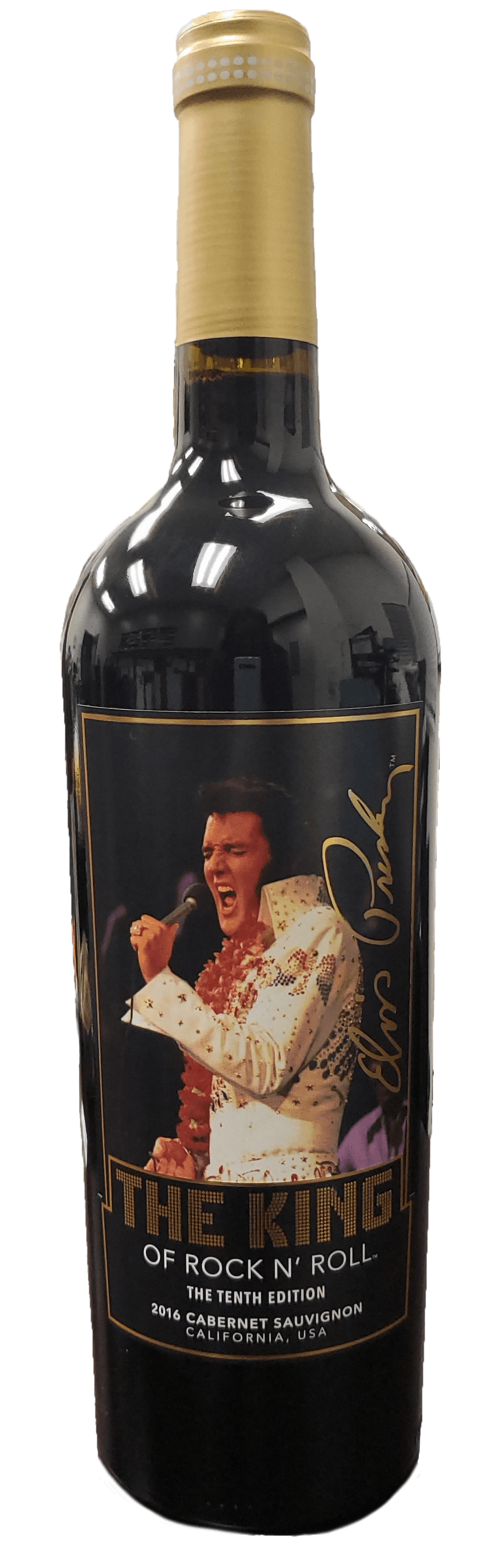 Graceland Cellars Elvis Presley The King Of Rock 'n Roll Cabernet Sauvignon 2016 750ml - Buster's Liquors & Wines