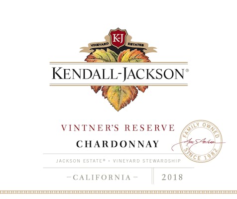 Kendall Jackson Vintner's Reserve Chardonnay 2018