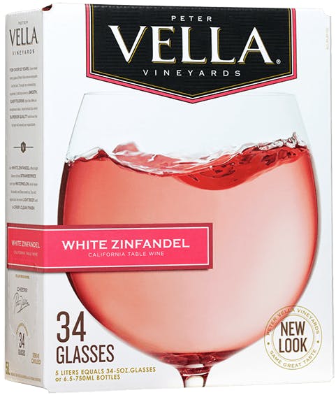 White zinfandel clearance box