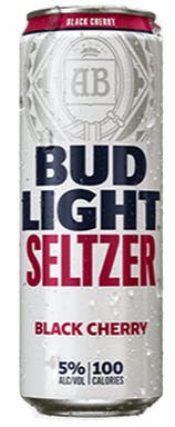 Bud Light Seltzer Bluetooth Can Speaker - Black Cherry