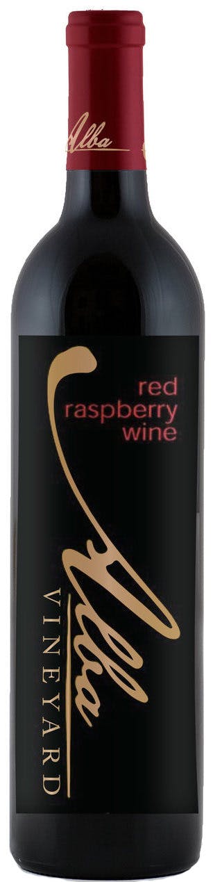 red raspberry wine