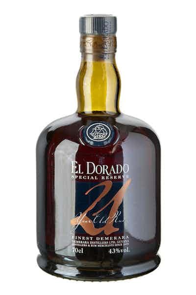 El Dorado Special Reserve Rum 21 year old 750ml - Argonaut Wine