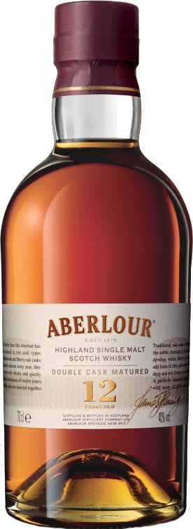 Aberlour 12 Year Old Double Cask Matured Single Malt Scotch Whisky, 70 —  Old and Rare Whisky