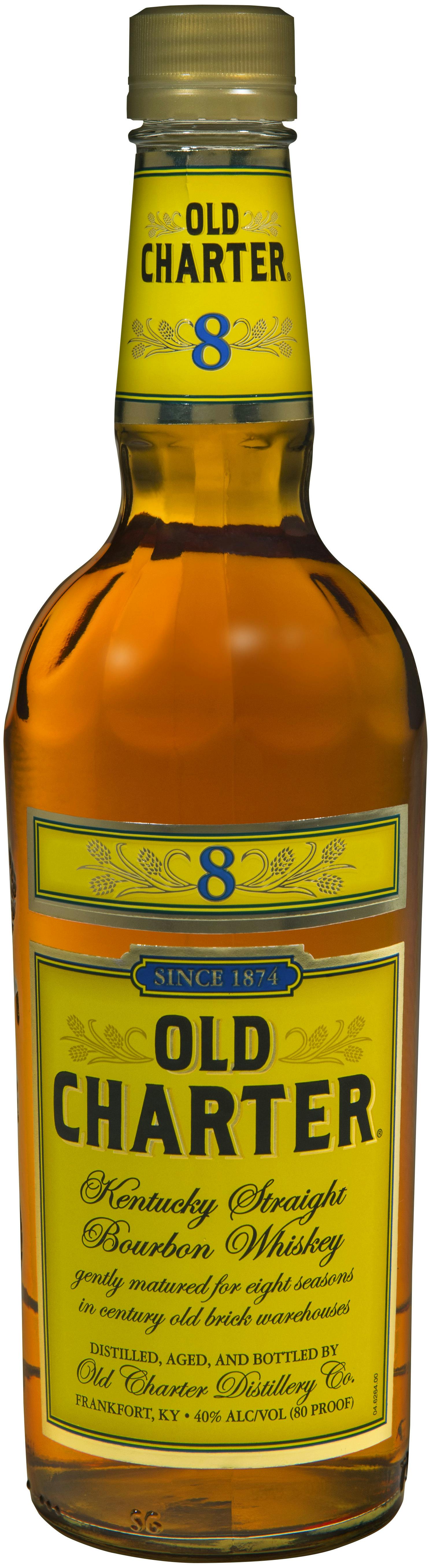 Old Charter Kentucky Straight Bourbon Whiskey 8 year old