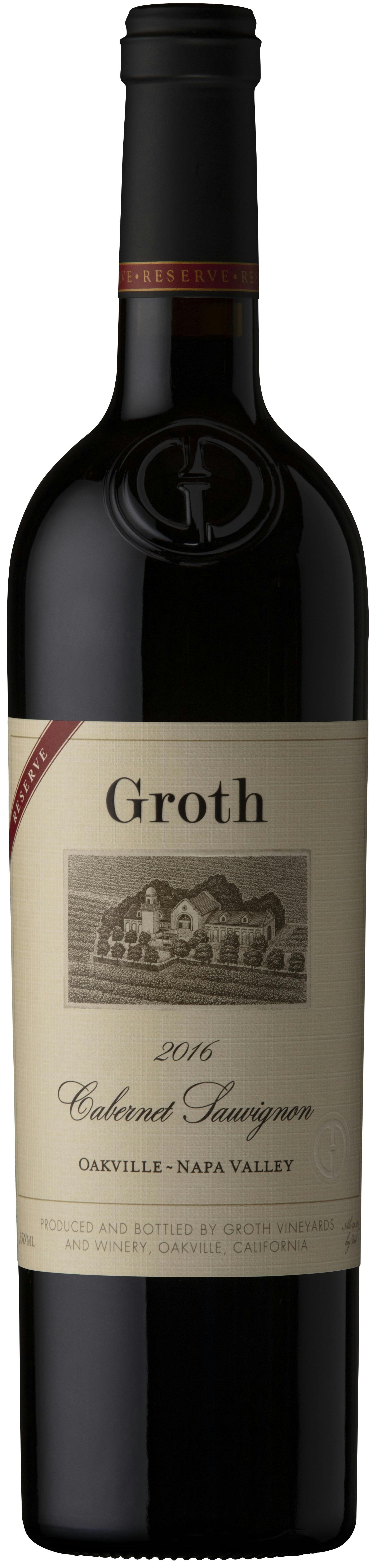 Groth Reserve Cabernet Sauvignon 2016