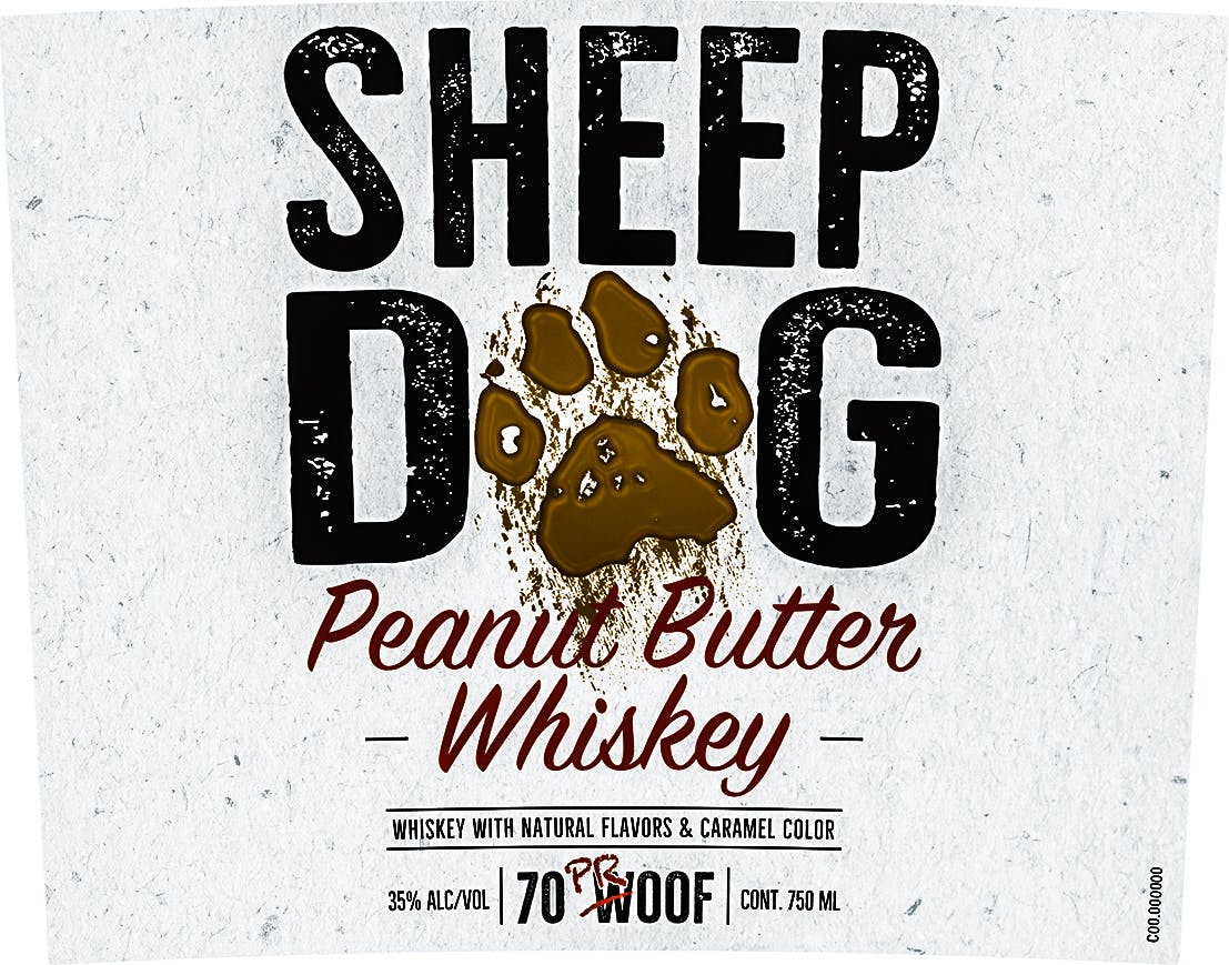 Sheep Dog Peanut Butter Whiskey 50ml - The Wine Guy