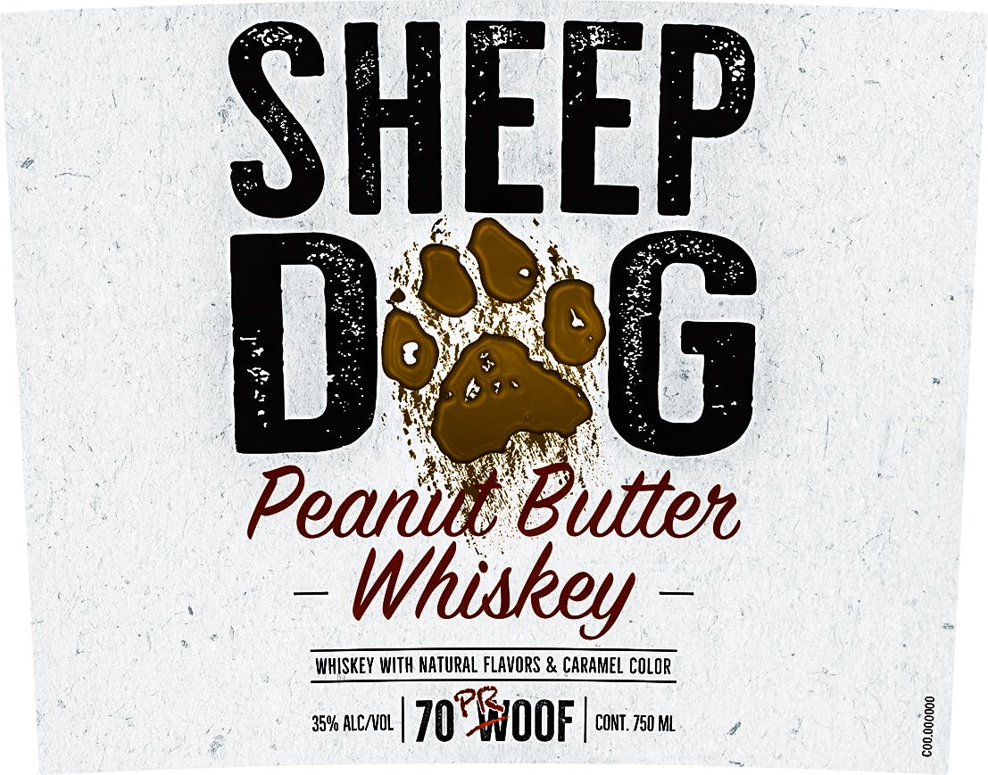 Sheep Dog Peanut Butter Whiskey 50ml The Wine Guy