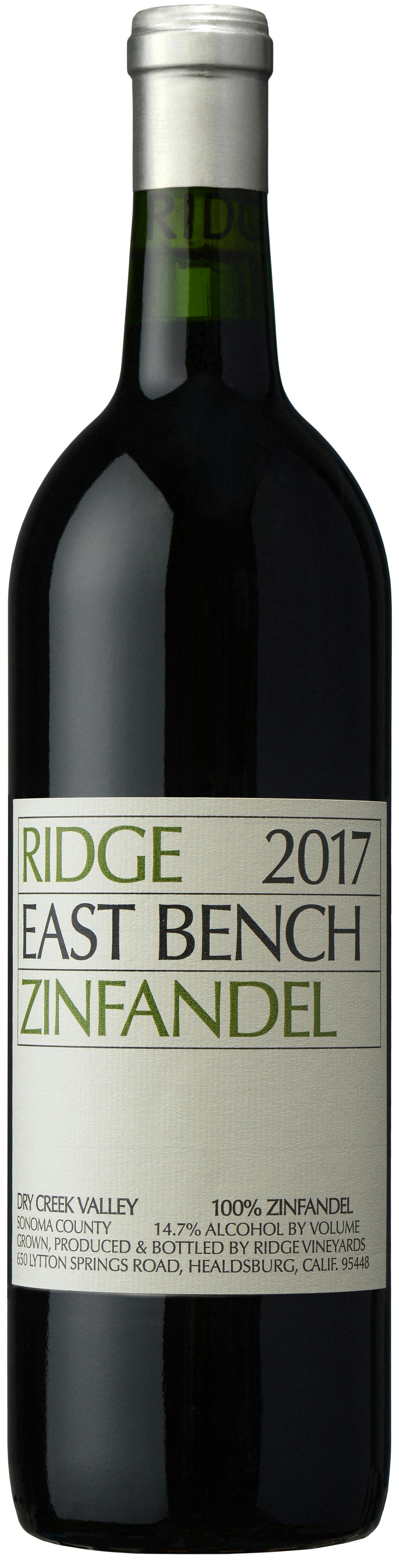 Ridge 2019 East Bench Zinfandel 750ml