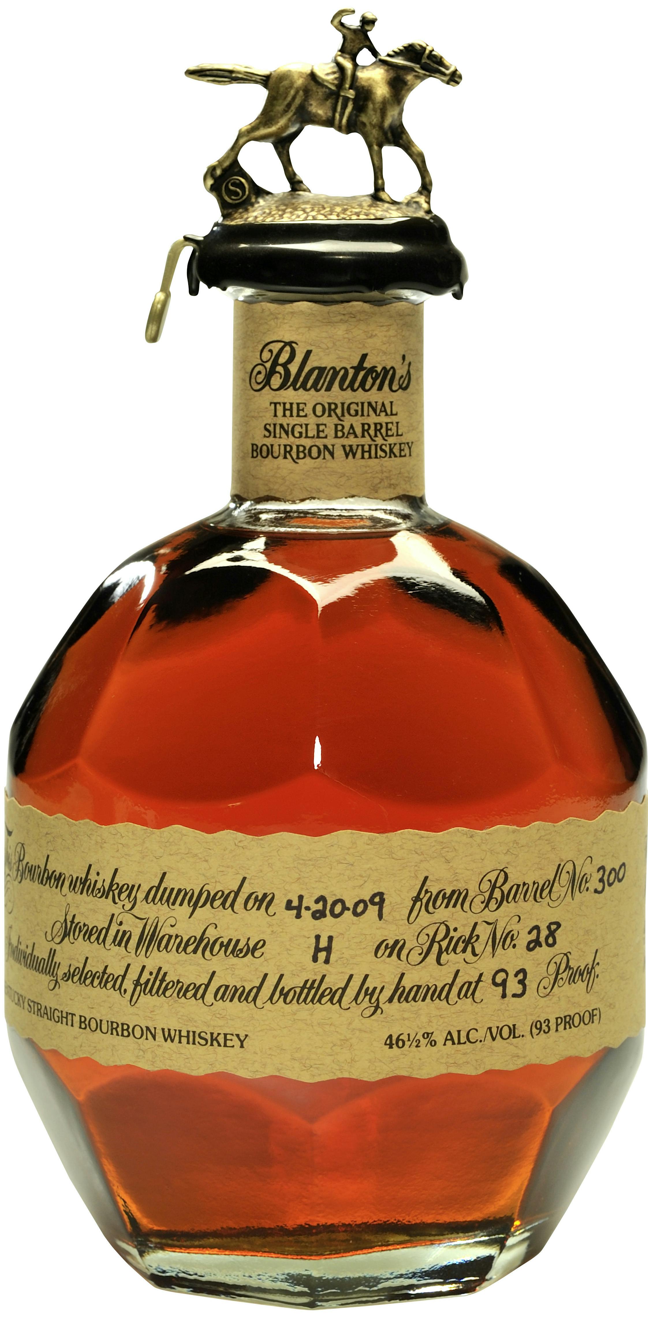 Blantons Single Barrel Bourbon Bottled 2018