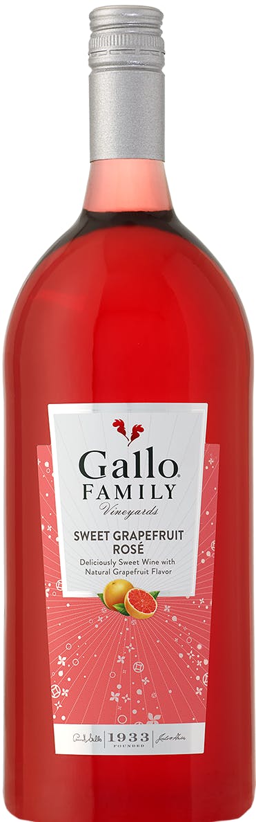 Sweet Grapefruit Rosé Wine