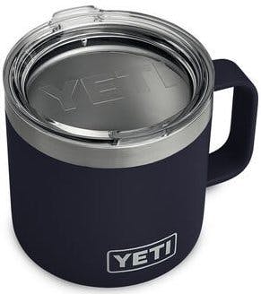 YETI Rambler 24 oz Mug, Vacuum Insulated, Stainless Steel with MagSlider  Lid, Black