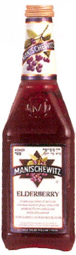 Manischewitz Elderberry 750ml - Yankee Spirits