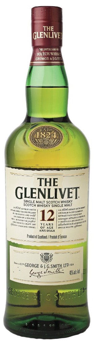 Glenlivet 12 Years Single Malt Scotch Whisky (1.75L)