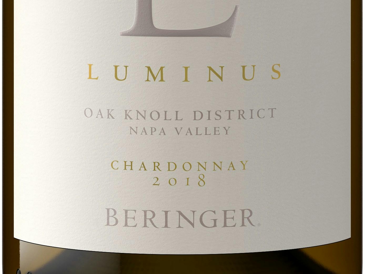 Beringer Luminus Chardonnay 2018 750ml Yankee Spirits