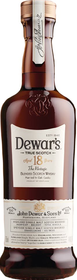 Whisky Dewar's 18 ans – 75cl - Kembuy