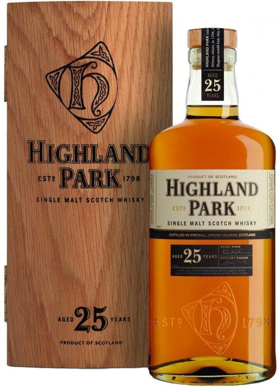 Highland Park Single Malt Scotch Whisky 25 year old 750ml Toast Wines