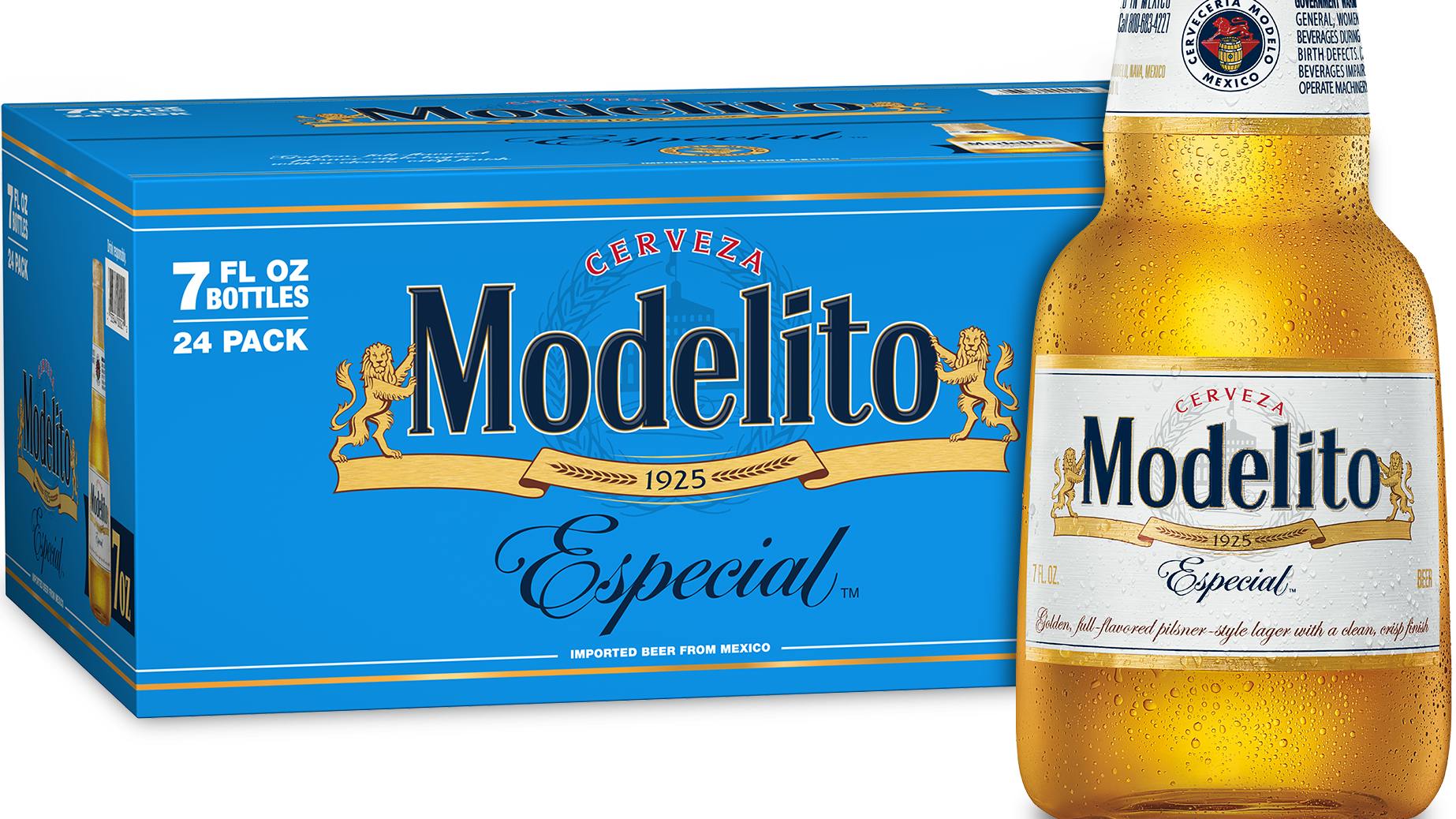 Modelo Modelito Especial - Case 24 pack 7 oz. Bottle - Garden State  Discount Liquors