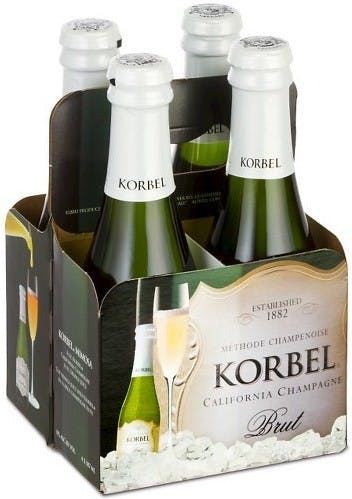 korbel mini bottles