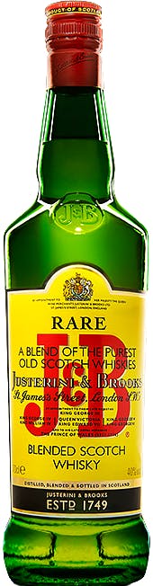 J&B Rare A Blend Of The Purest Old Scotch Whiskies 43% 1000ml - Spirit Radar