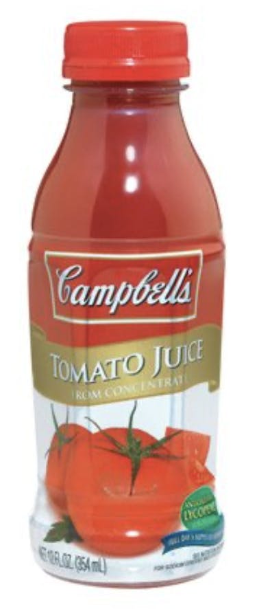 Campbell's on sale tomato juice