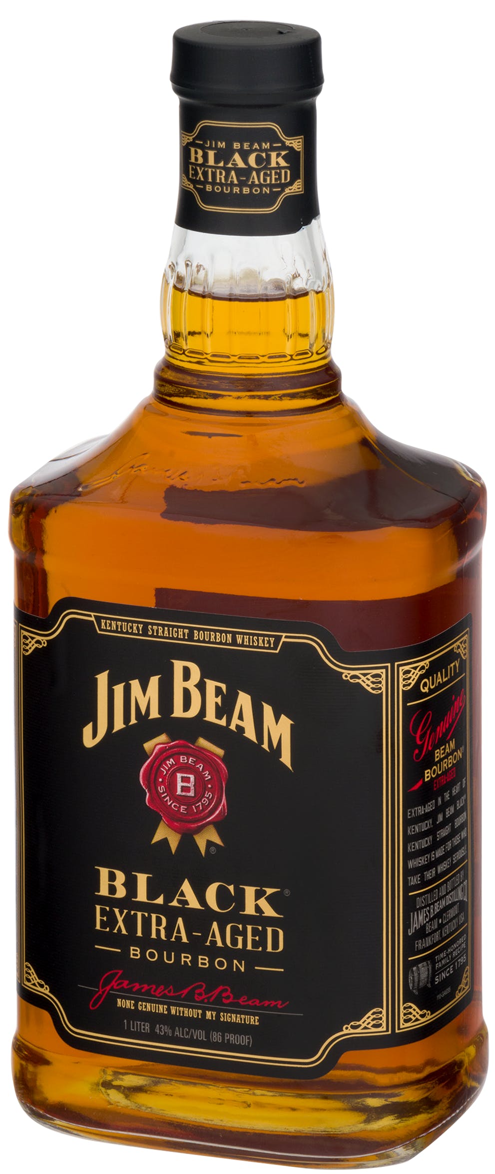 Jim Beam Black Triple Aged Bourbon Whiskey, Whisky Américain 43