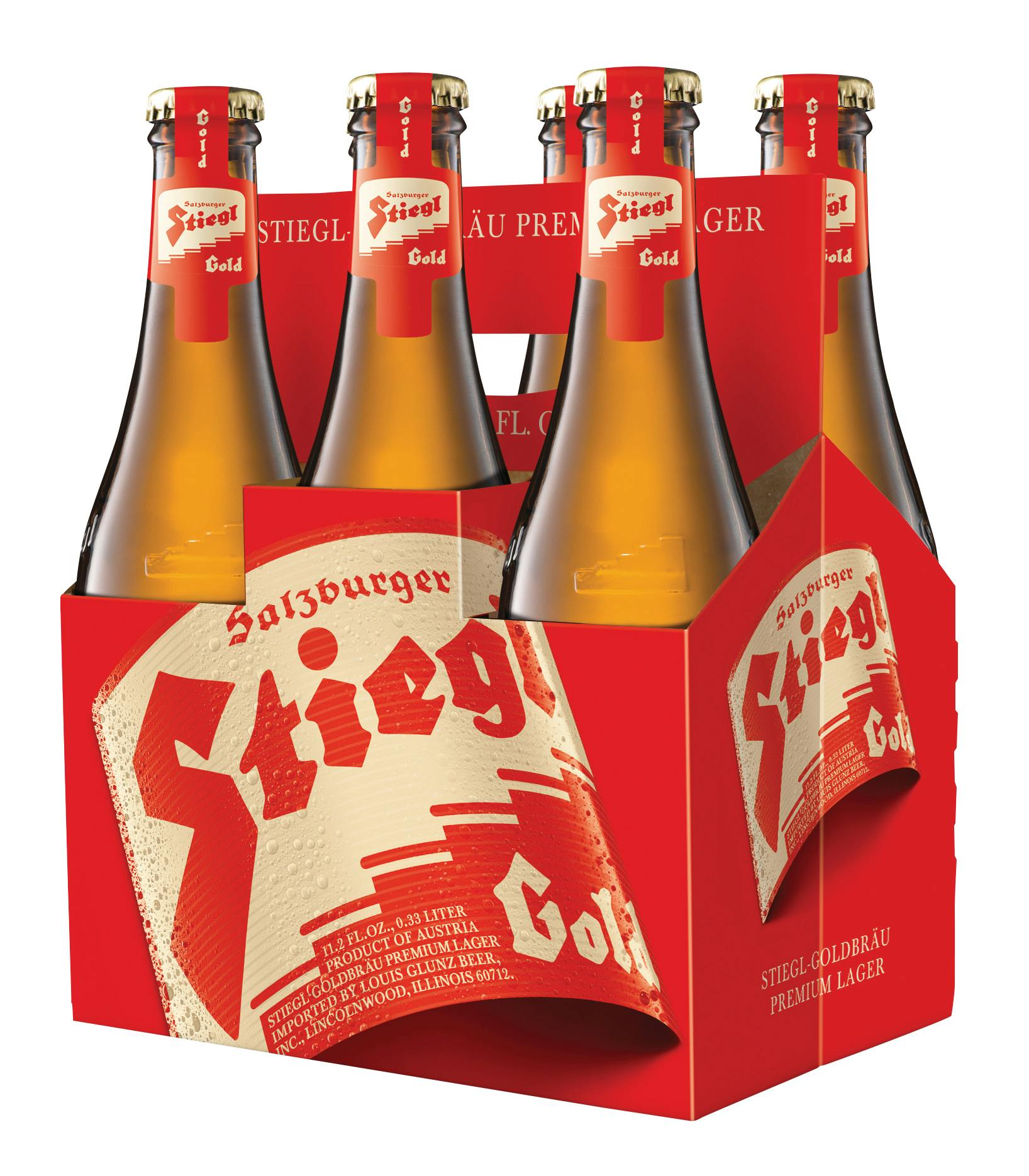 Stiegl Goldbräu 6 pack 12 oz. Bottle - Petite Cellars