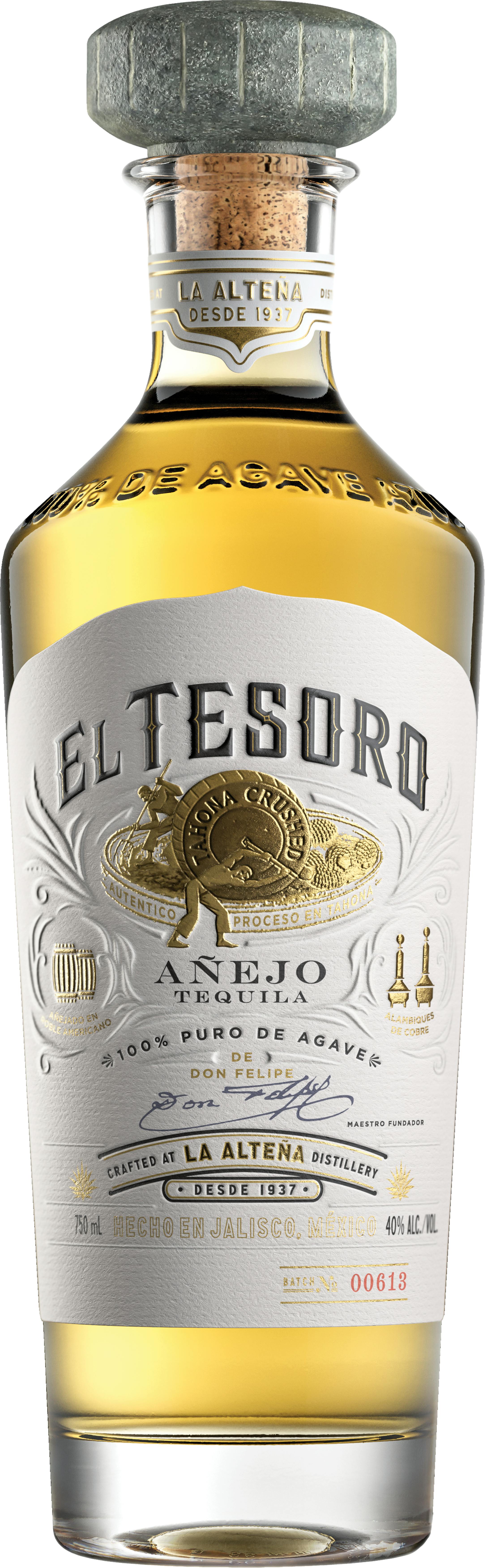 El Tesoro Añejo Tequila 750ml - Argonaut Wine & Liquor