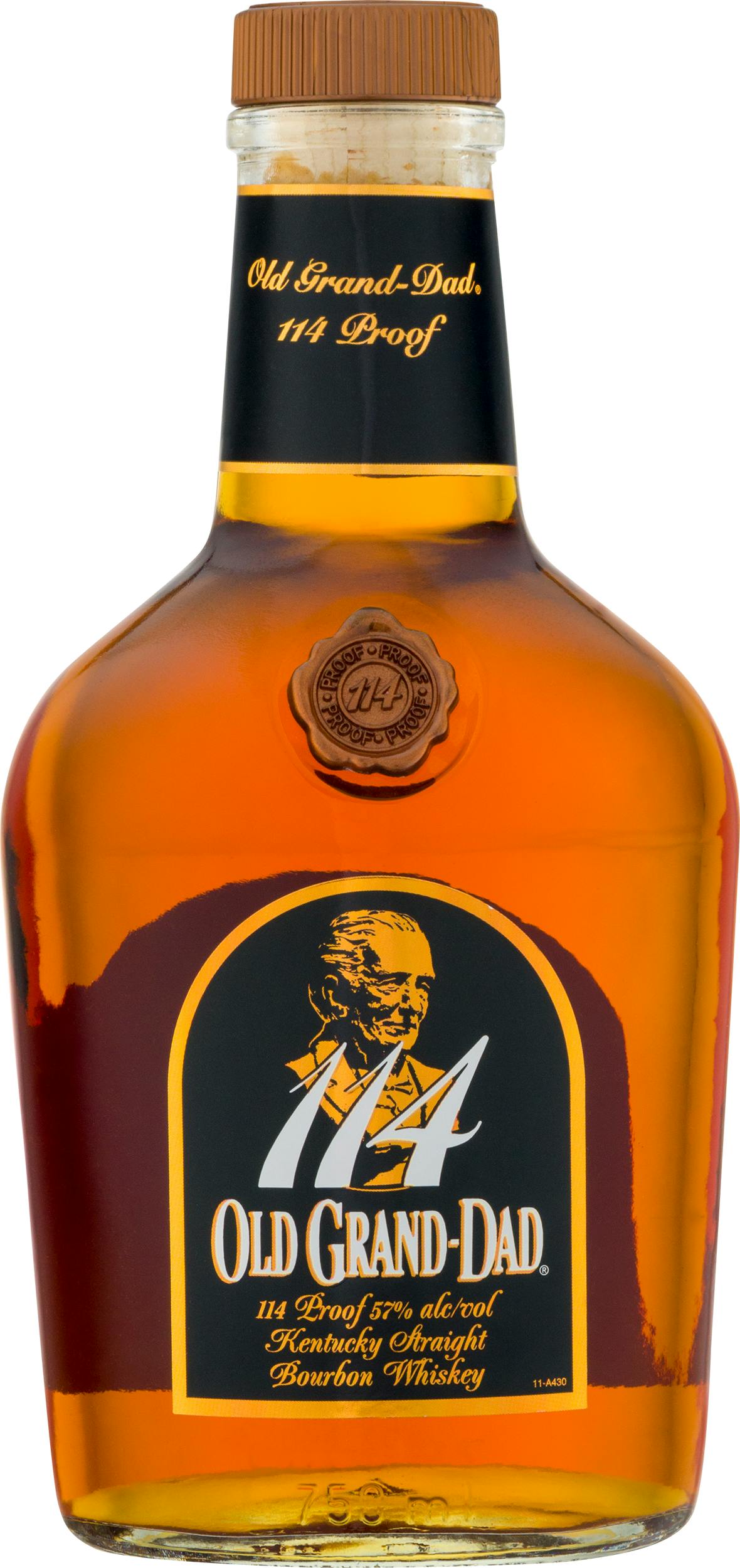 Old Grand-Dad Kentucky Straight Bourbon Whiskey 114 proof