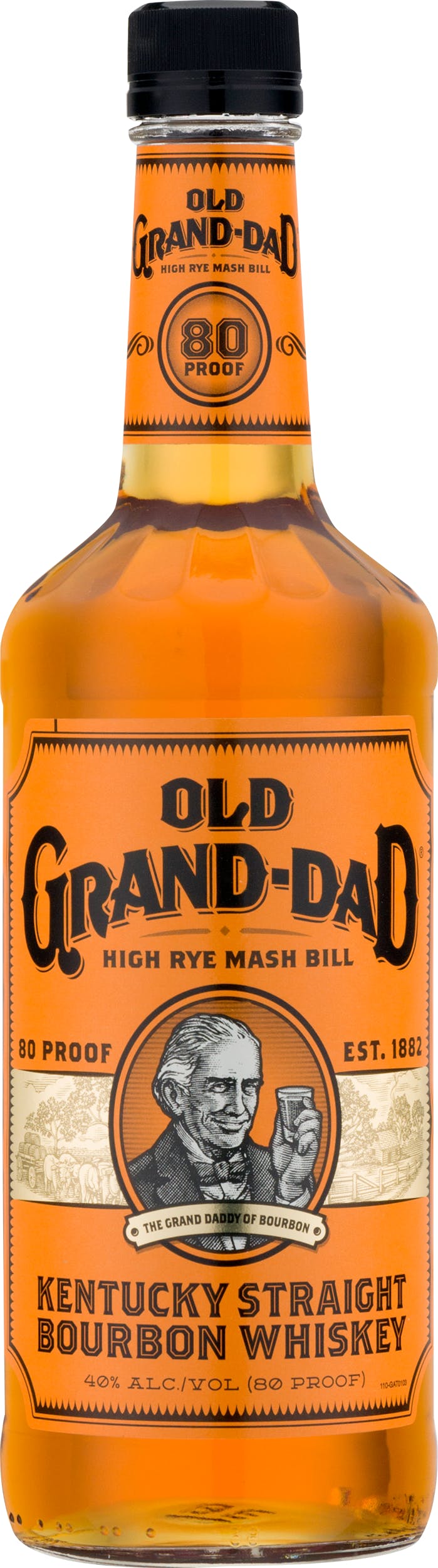 Old GrandDad Kentucky Straight Bourbon Whiskey 80 Proof 750ml Vine