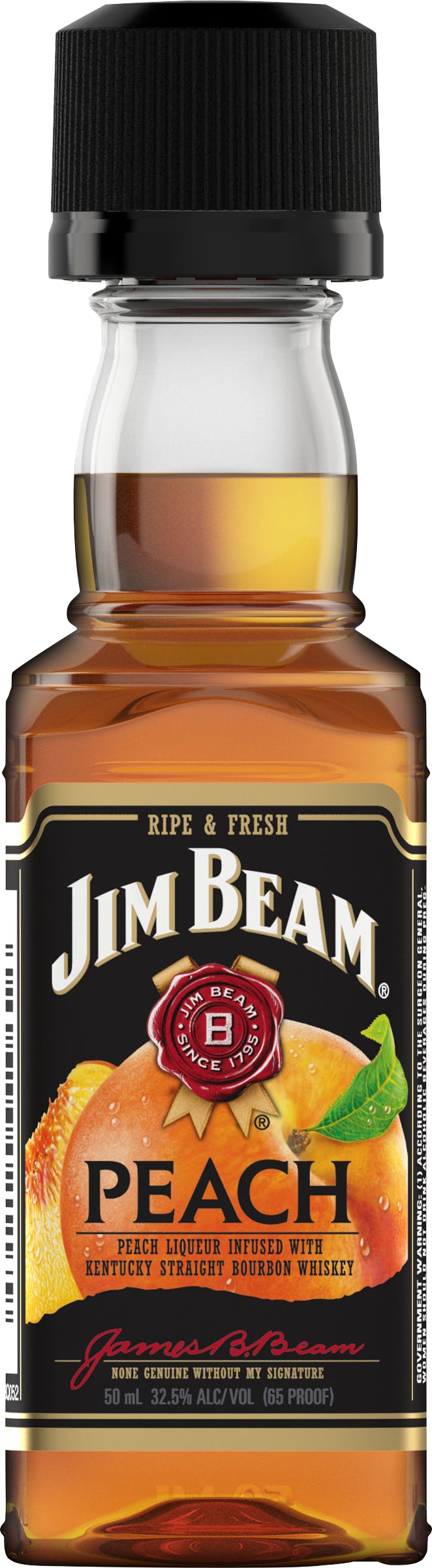 Jim Beam Peach 50ml - & Liquor Wine Argonaut