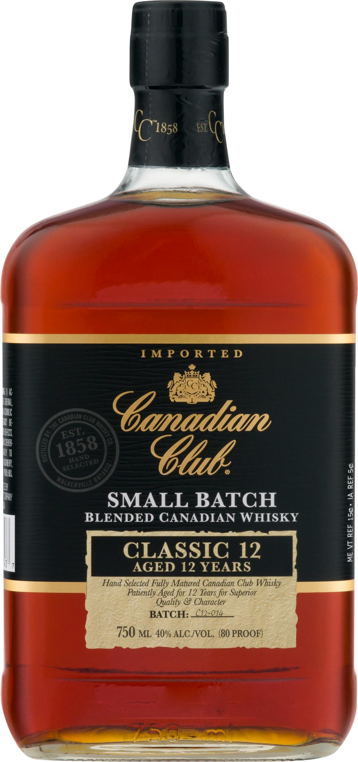 Canadian Buster\'s Classic year 12 - Wines Club Whisky Canadian 1.75L & old Liquors
