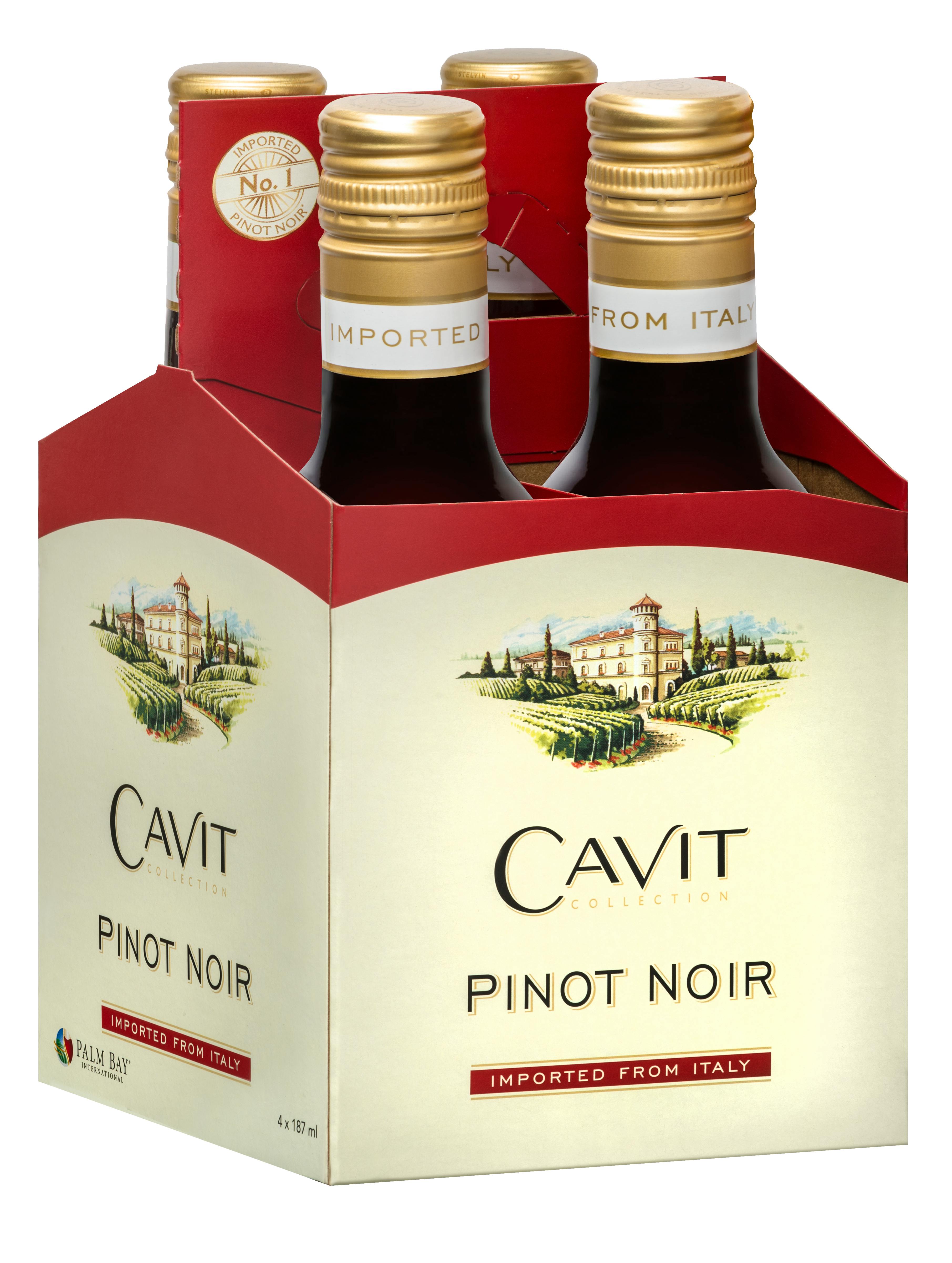 Cavit Pinot Noir 4 pack Can - Stirling Fine Wines