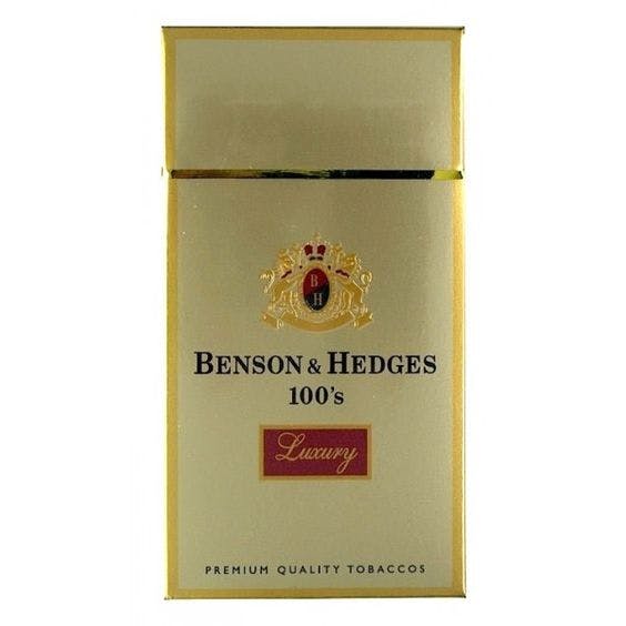 Benson & Hedges Cigarettes 100's Box Garden State Discount Liquors