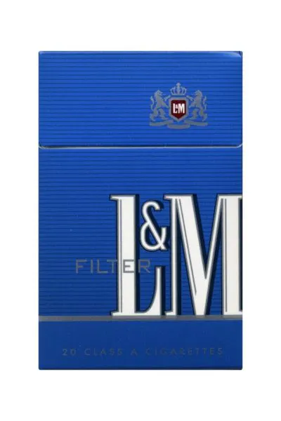 L&M Cigarettes Blue Box