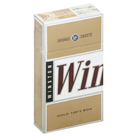 are winston gold light cigarettes Winston Gold Box 100's