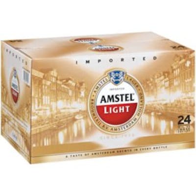 Amstel Light - Case 24 pack 12 oz. Bottle - Garden State Discount Liquors