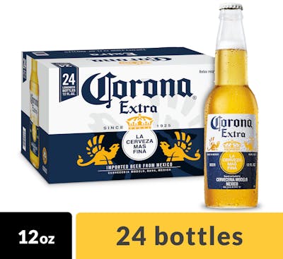 Corona Extra Beer - 24 pack, 12 fl oz bottles