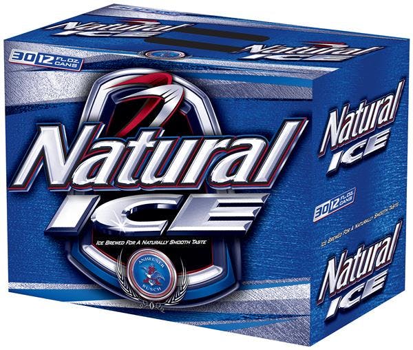 Busch Natural Ice - Case 30 pack 12 oz. Can - Garden State Discount Liquors