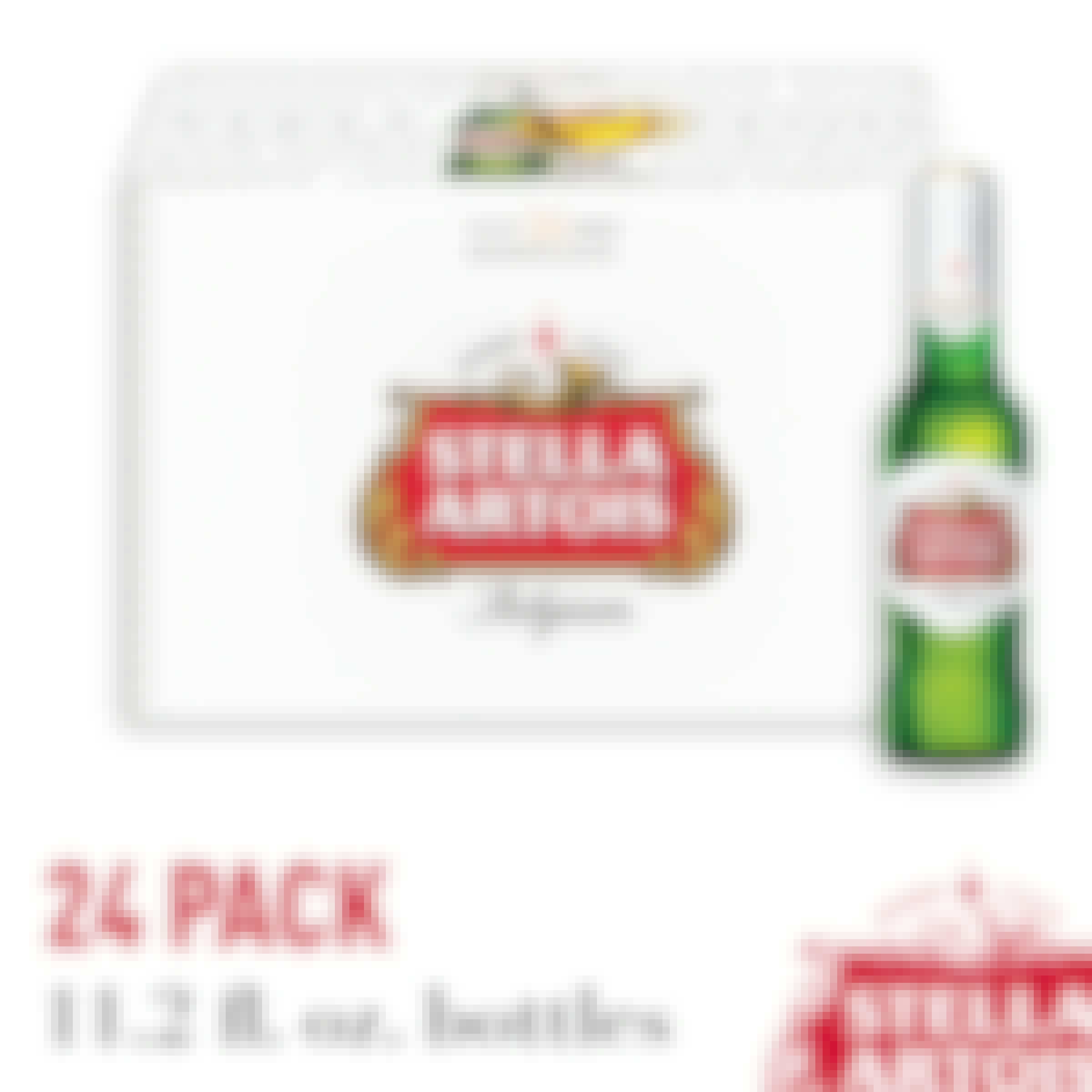 Stella Artois Lager - Case 24 pack 11.2 oz. Bottle