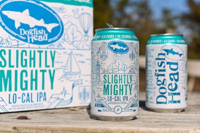 Dogfish Head Slightly Mighty Lo Cal Ipa 12 Pack 12 Oz Can Garden State Discount Liquors