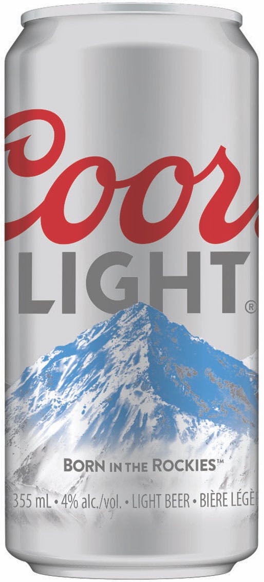 Coors Light 6 pack 12 oz. Outback