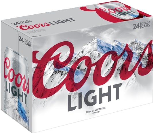 Coors Light 24 pack 12 oz. Can - Petite Cellars