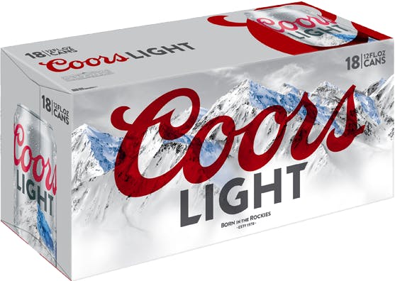 Coors Light 18 pack 12 oz. Can - Kelly's Liquor