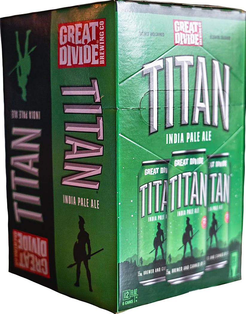 Great Divide Titan India Pale Ale 6 pack 12 oz. Can Argonaut Wine
