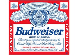 Budweiser Beer 40 oz. Bottle - Argonaut Wine & Liquor