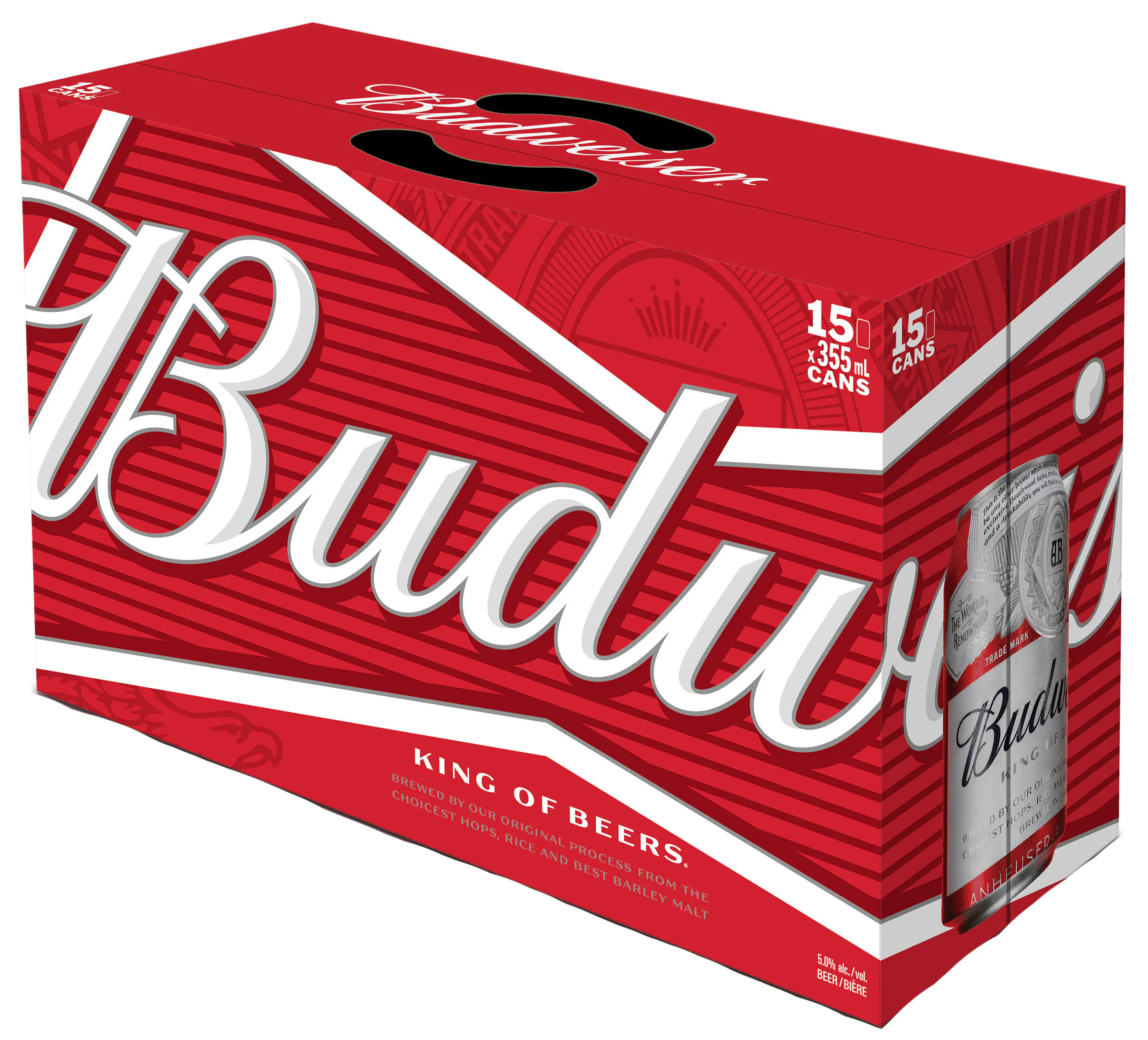 Budweiser Beer 15 pack 25 oz. Can - Central Avenue Liquors