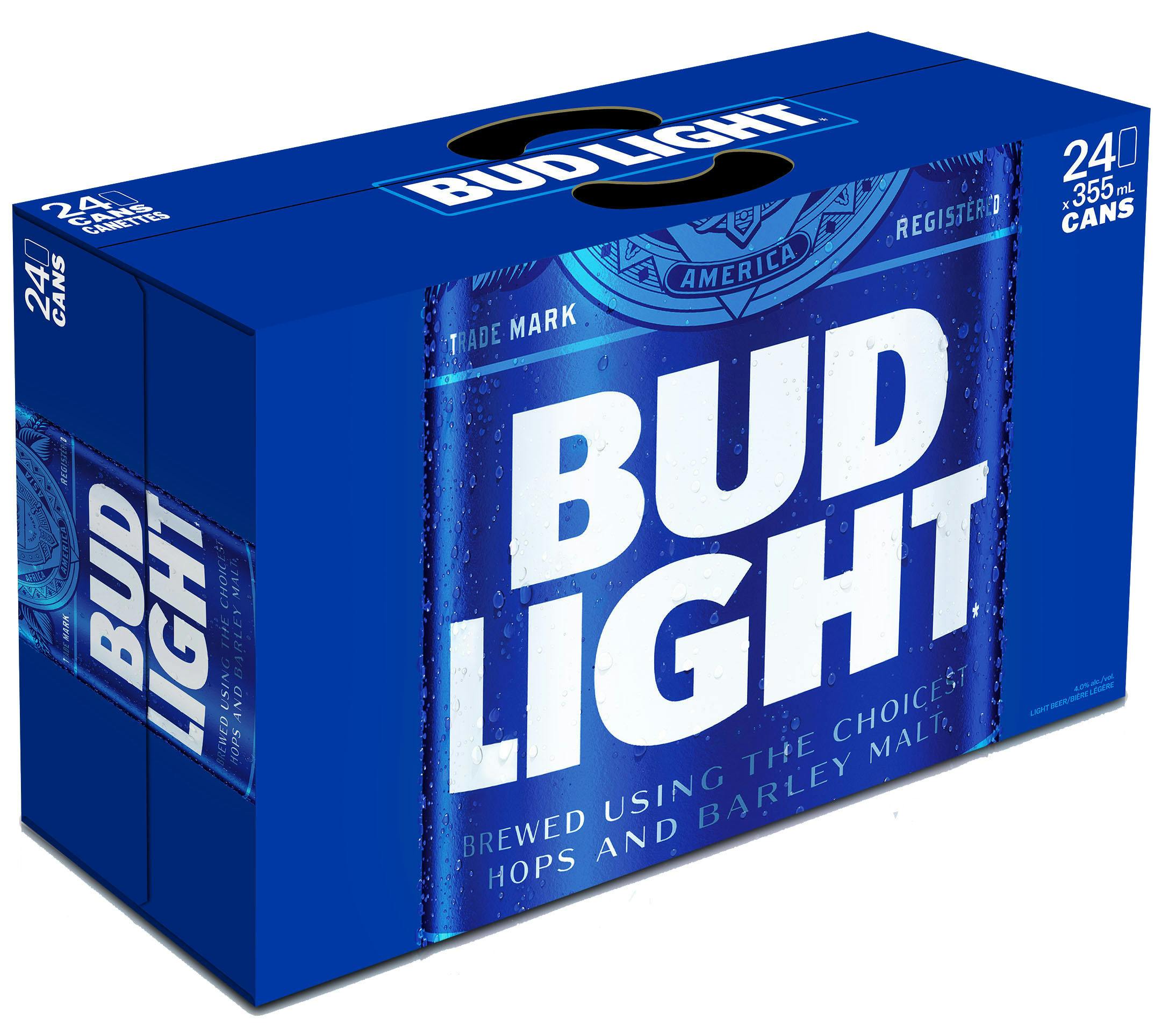 Bud Light Beer 24 12 oz. Can - Argonaut Wine & Liquor