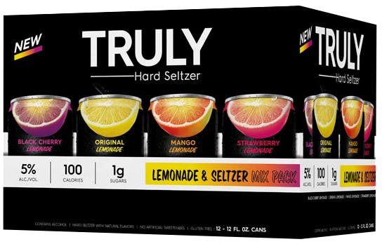 Truly Spiked Sparkling Water Lemonade Seltzer Variety Pack 12 Oz Can Cool Springs Wines And Spirits