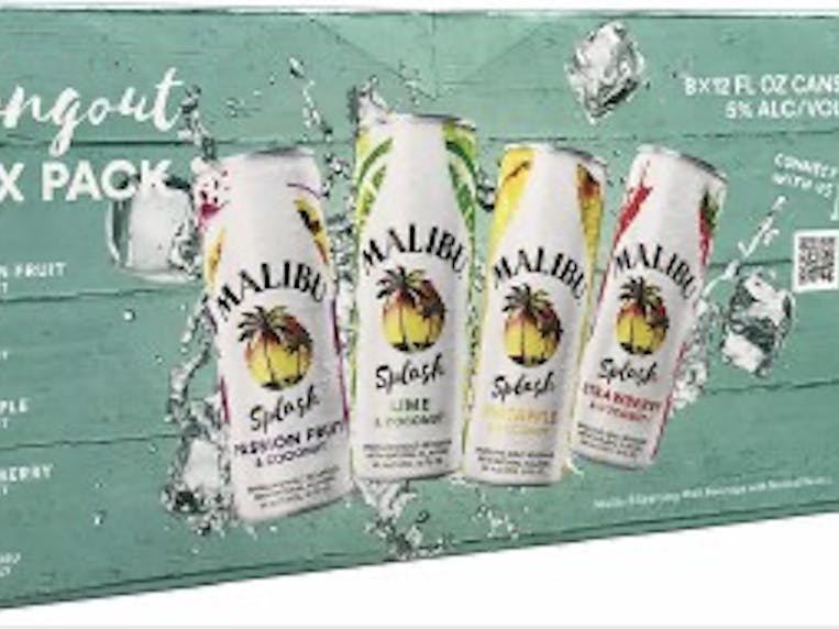 Malibu Hangout Mix Pack 8 pack 12 oz. Can - Cheers Wines and ...